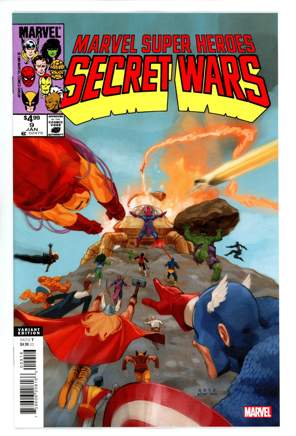 Marvel Super Heroes Secret Wars 9 Noto Incentive Variant NM+ (2024)