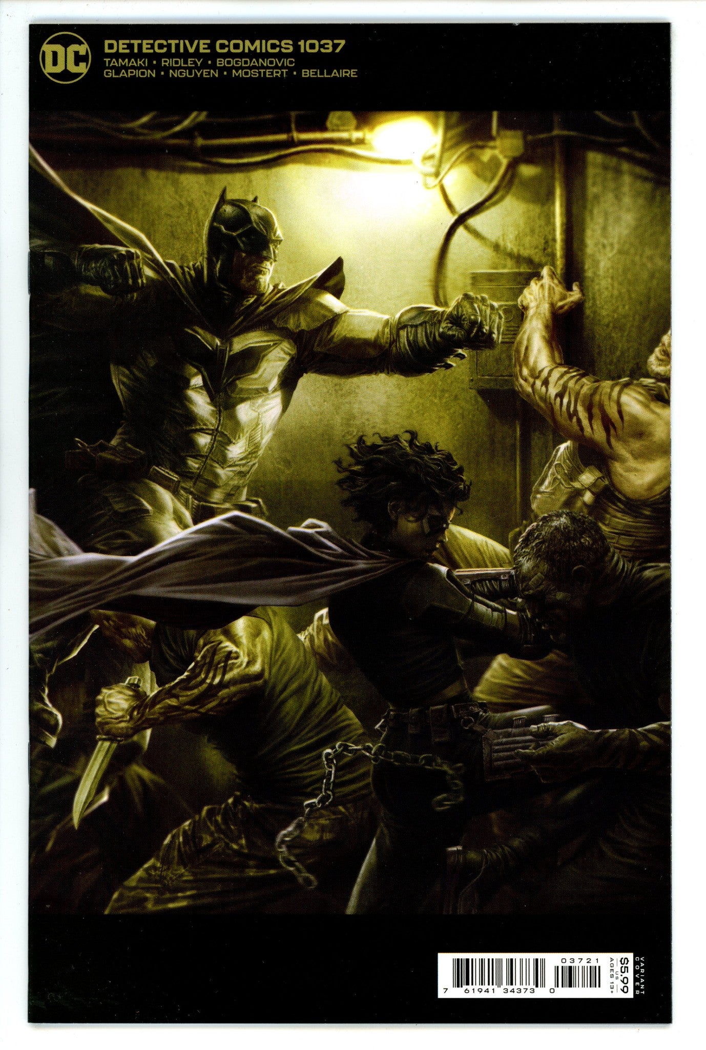 Detective Comics Vol 3 1037 High Grade (2021) Bermejo Variant 