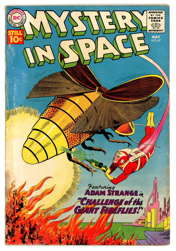 Mystery in Space Vol 1 67 GD+ (2.5) (1961)