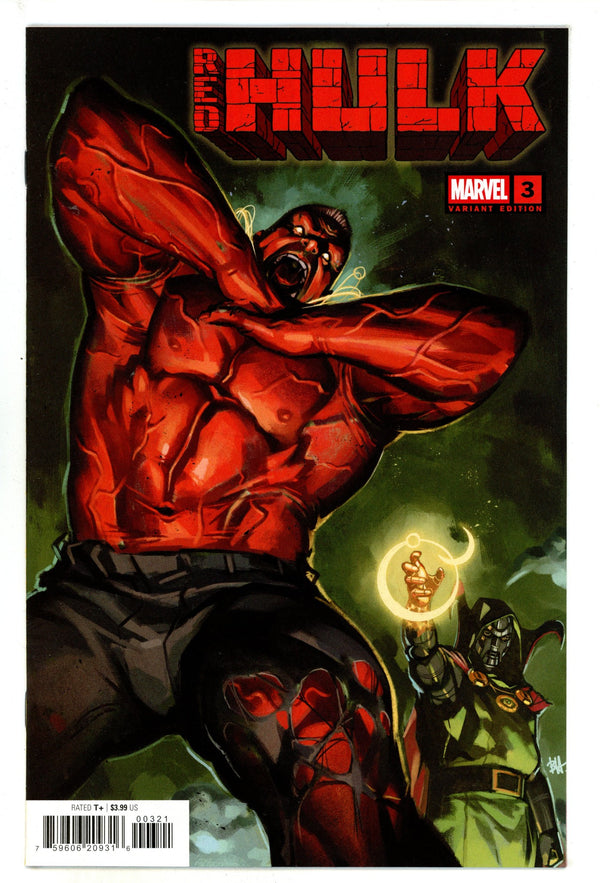 Red Hulk 3 Harvey Variant (2025)
