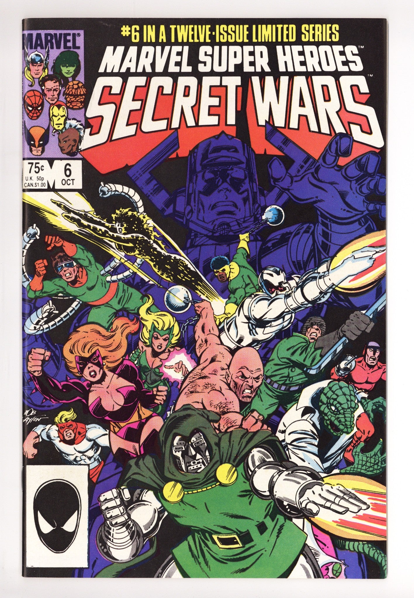 Marvel Super-Heroes Secret Wars 6 VF/NM (9.0) (1984) 