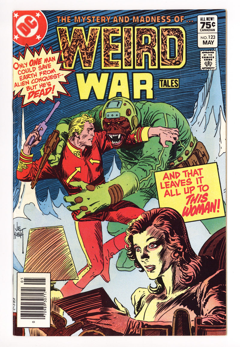 Weird War Tales Vol 1 123 FN- (5.5) (1983) Canadian Price Variant 