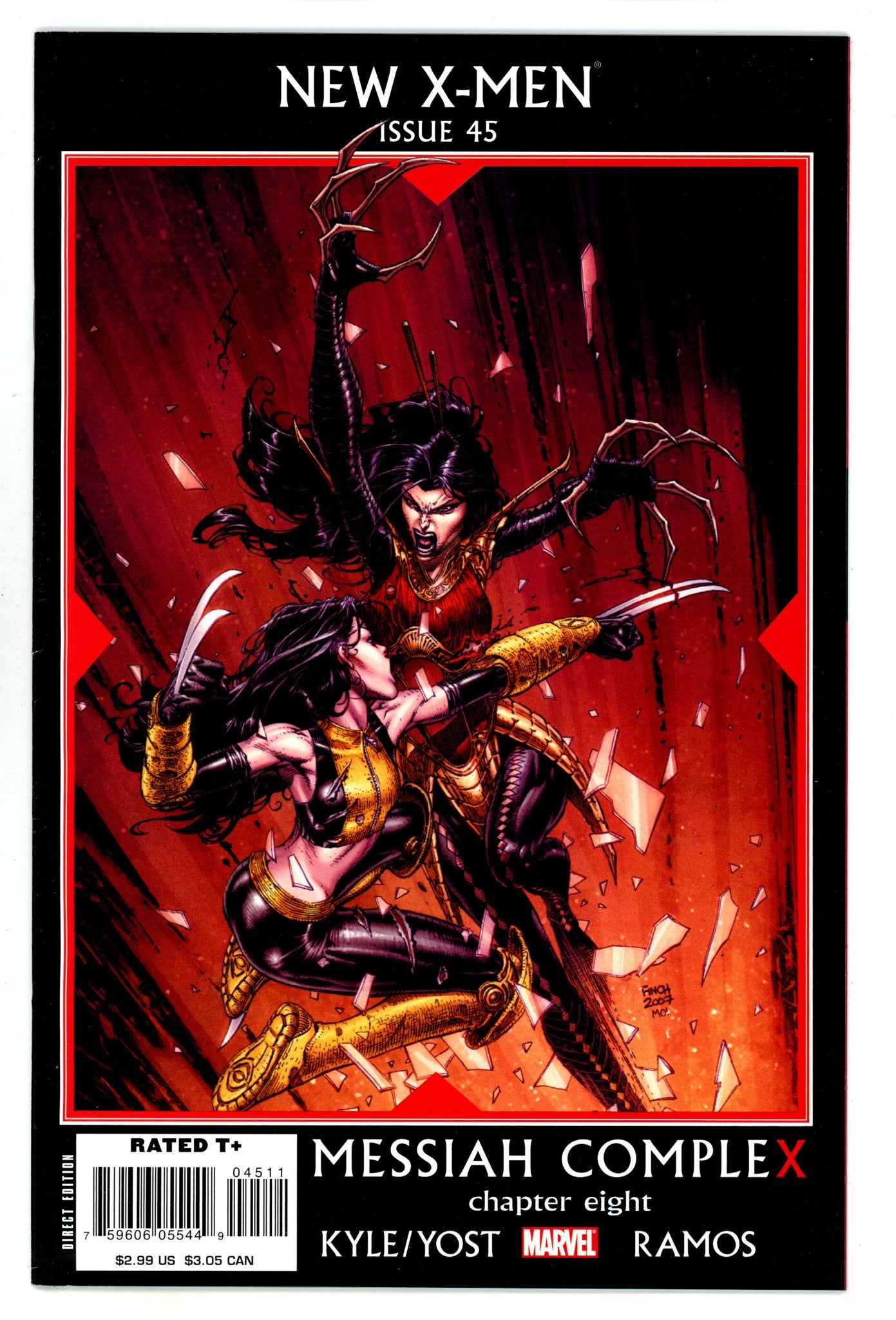 New X-Men  45  High Grade  (2008)  