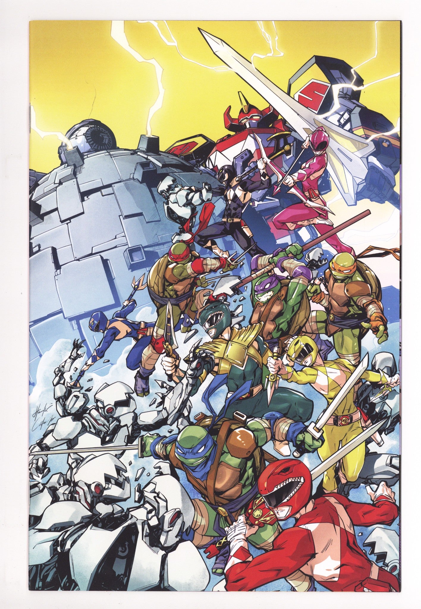Mighty Morphin Power Rangers/Teenage Mutant Ninja Turtles III  4 Prasetya  Virgin Variant   (2026)