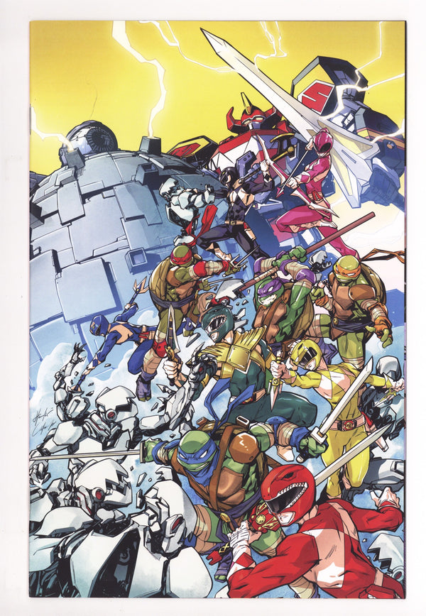 Mighty Morphin Power Rangers/Teenage Mutant Ninja Turtles III  4 Prasetya  Virgin Variant   (2026)