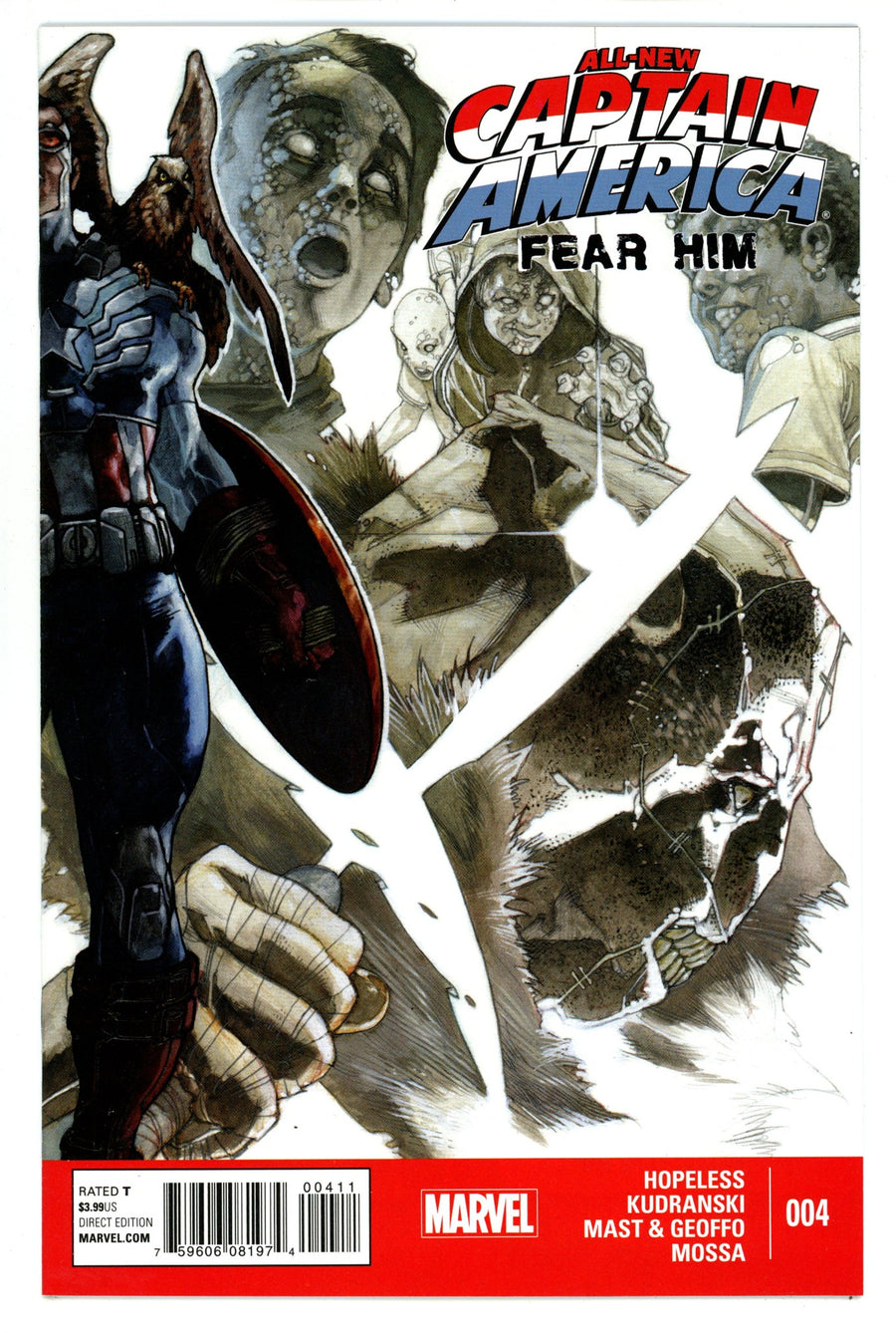 All-New Captain America: Fear Him 4 High Grade (2015) 