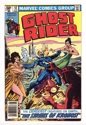 Ghost Rider Vol 1 52 Mid Grade (1981) Newsstand 