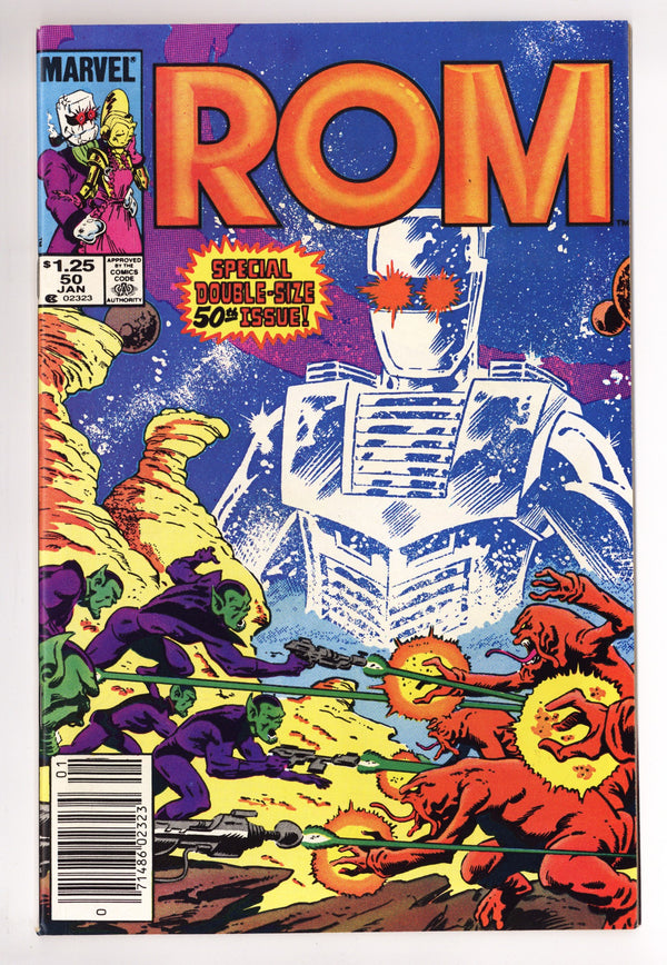 Rom Vol 1 50 VF+ (8.5) (1984) Canadian Price Variant