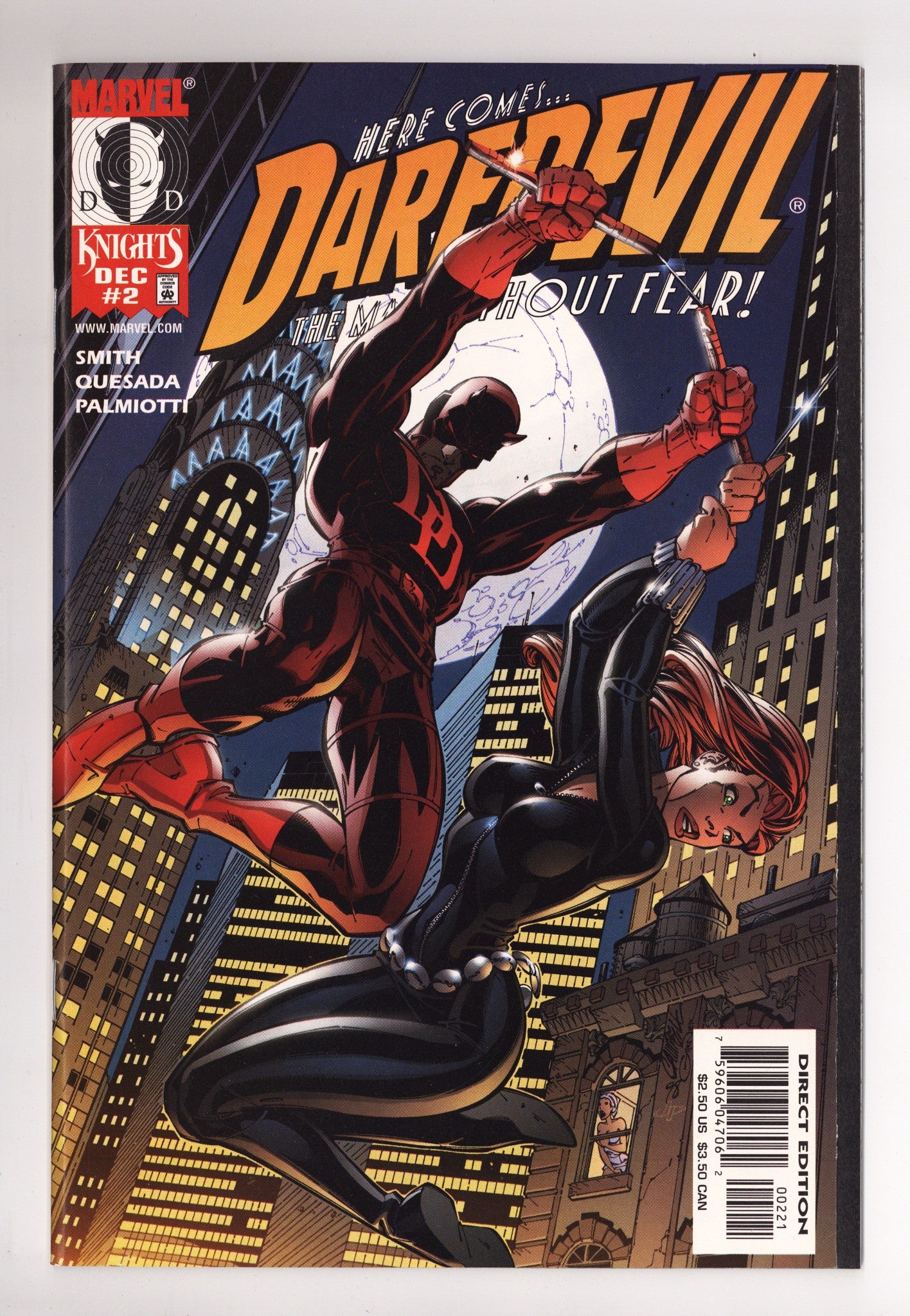 Daredevil Vol 2 2 High Grade (1998) Campbell Variant 