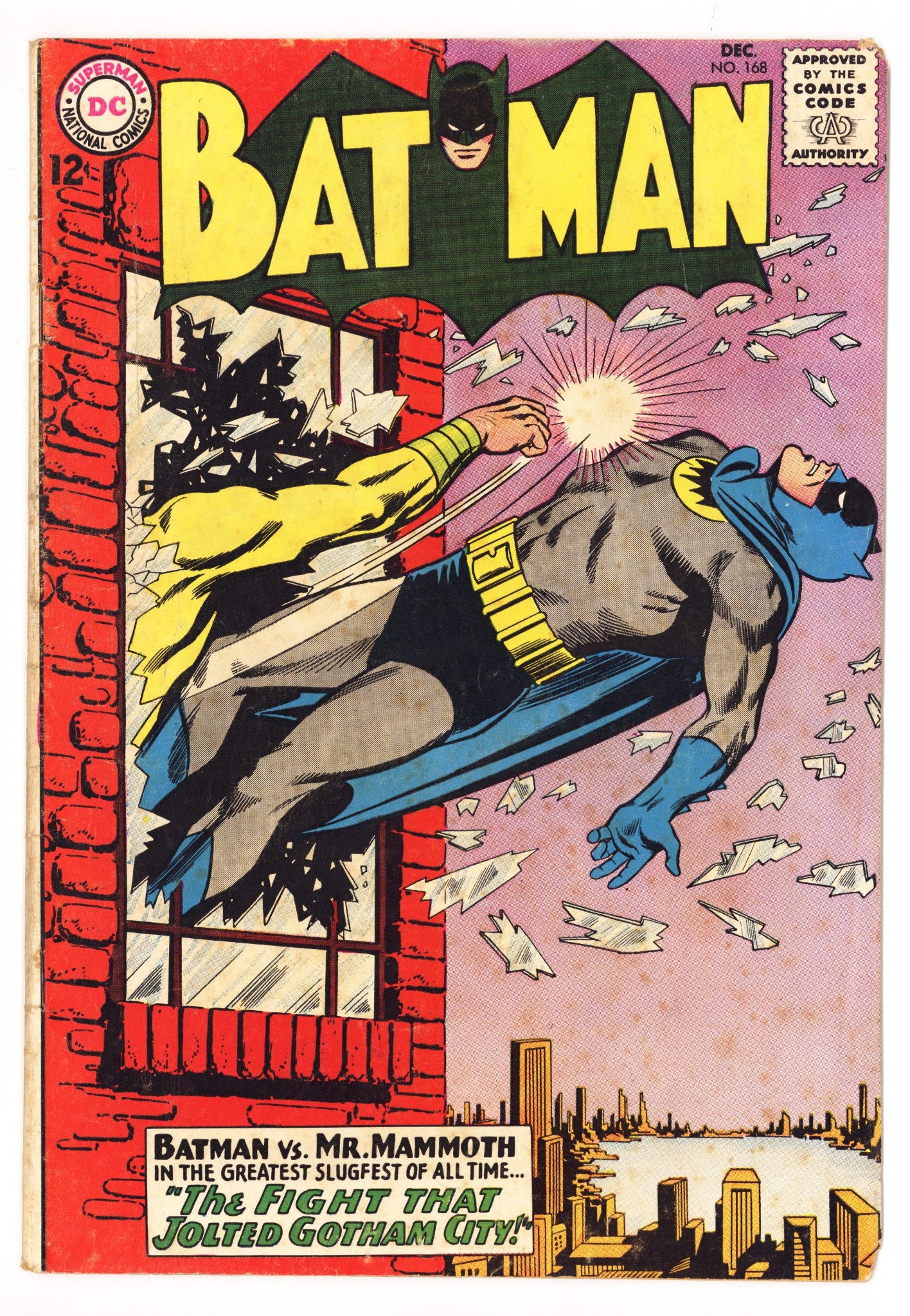 Batman Vol 1 168 VG- (3.5) (1964) 