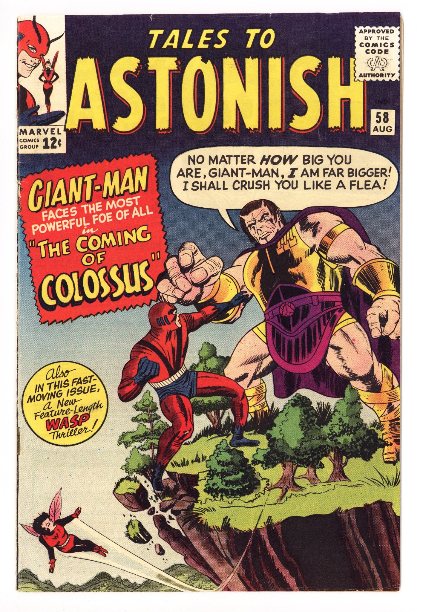 Tales to Astonish Vol 1 58 FN/VF (7.0) (1964) 