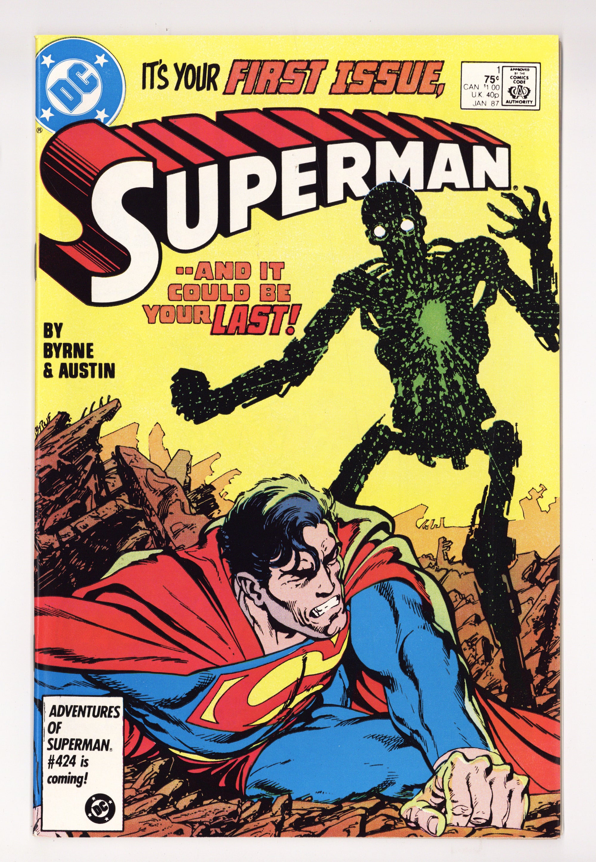 Superman Vol 2 1 High Grade (1987) 