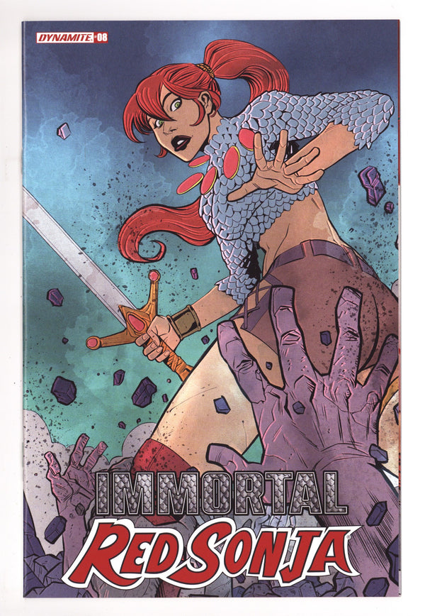 Immortal Red Sonja   8  High Grade   (2022) Moss     Variant