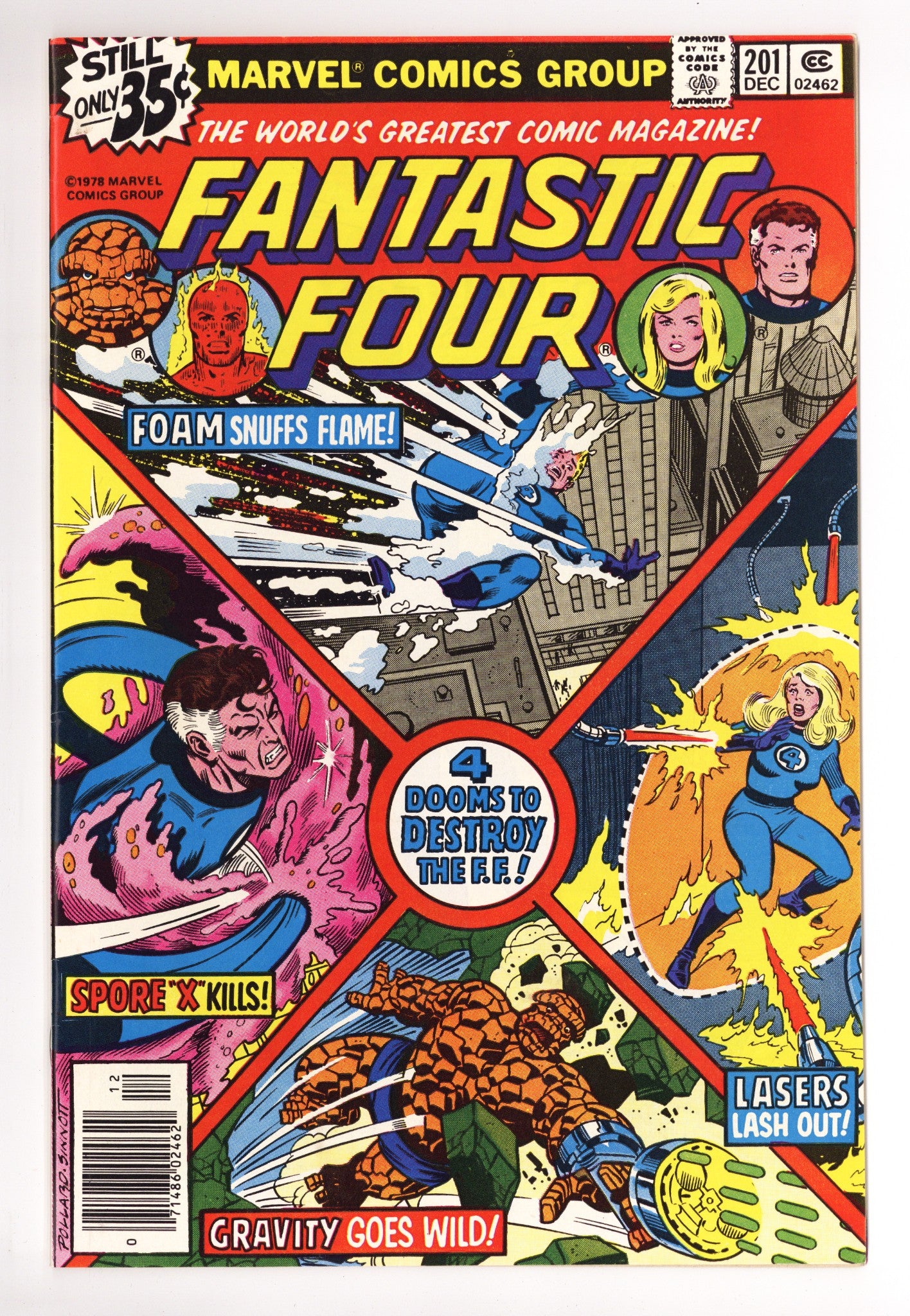 Fantastic Four Vol 1 201 Mid Grade (1978) 