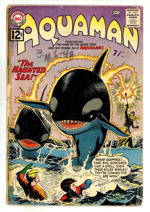 Aquaman Vol 1 5 GD/VG (3.0) (1962)