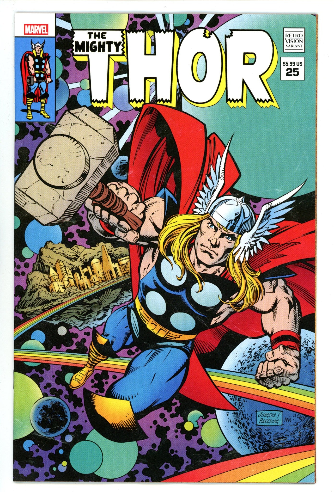 Immortal Thor  25 Jurgens  Homage Variant   (2025)