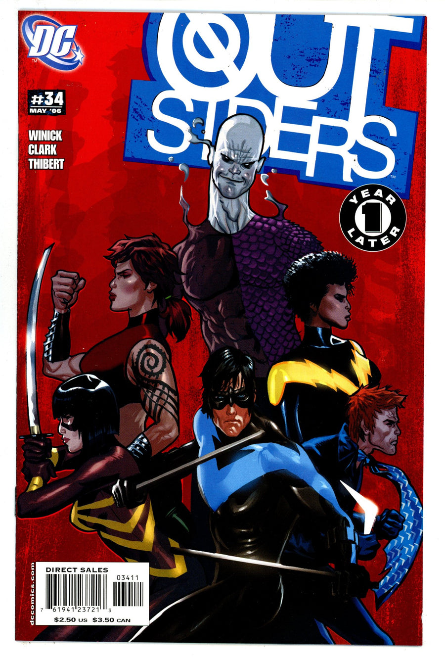 Outsiders Vol 3 34 High Grade (2006) 