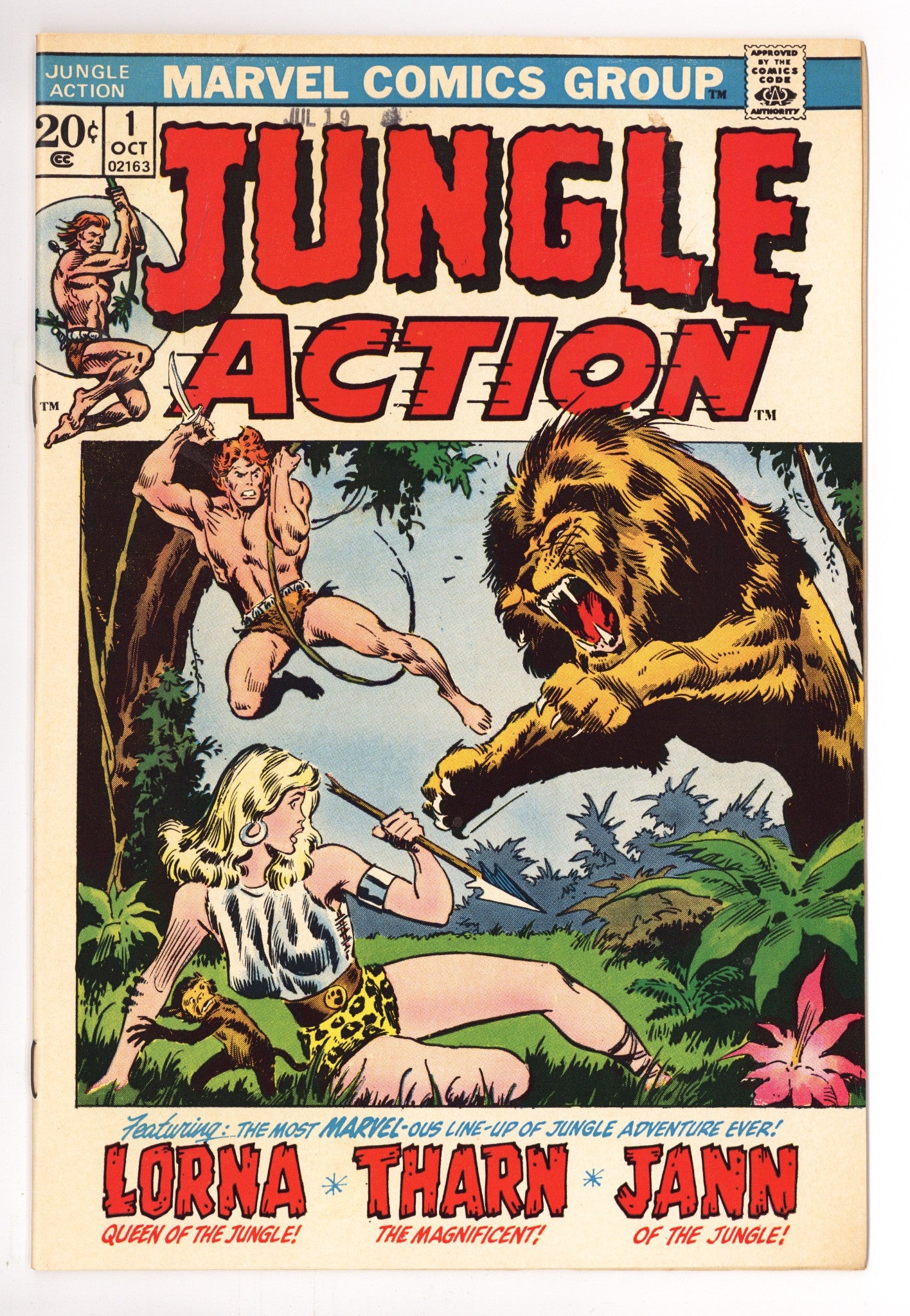 Jungle Action Vol 2 1 FN- (5.5) (1972) 