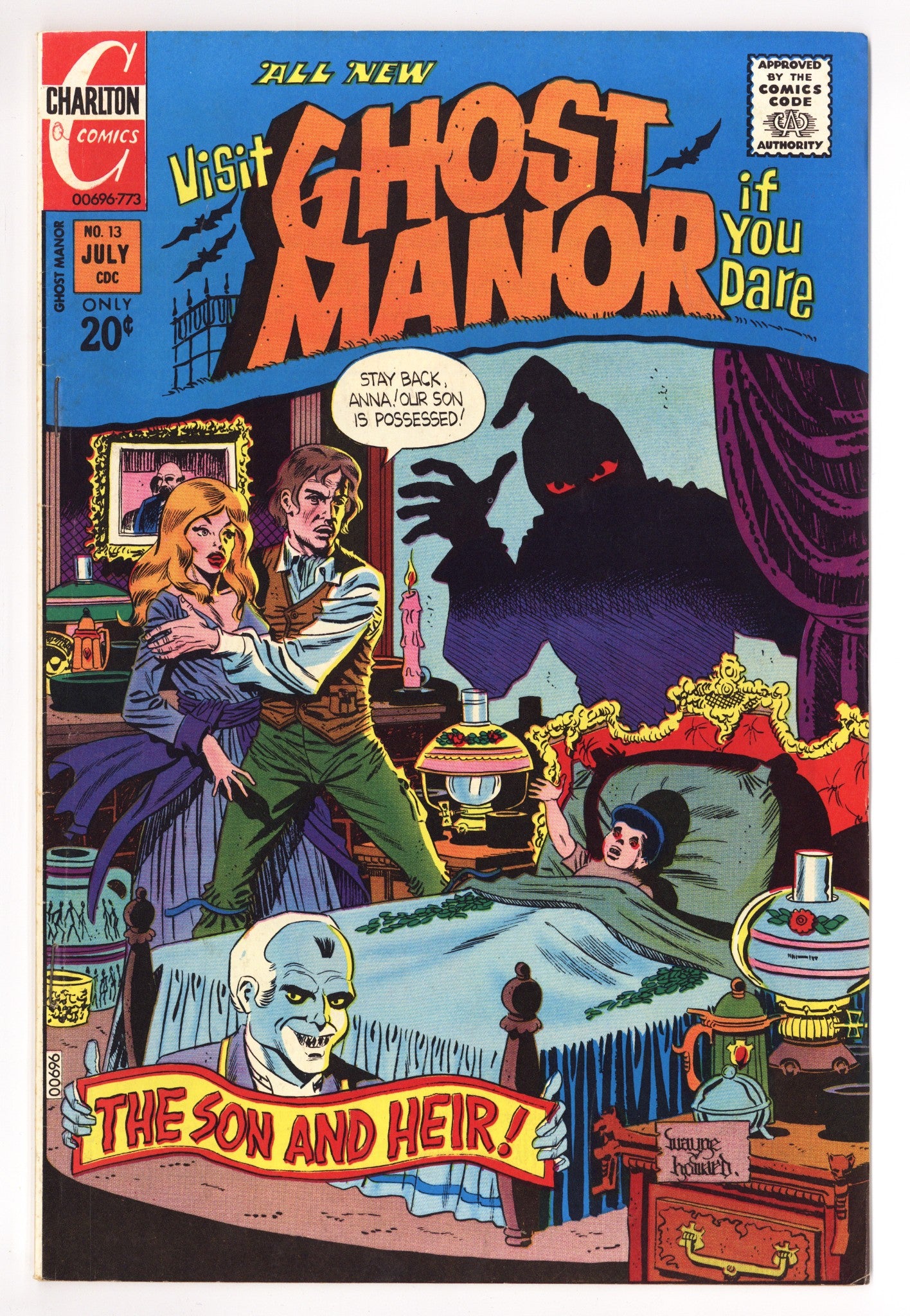 Ghost Manor Vol 2 13 Mid Grade (1973) 