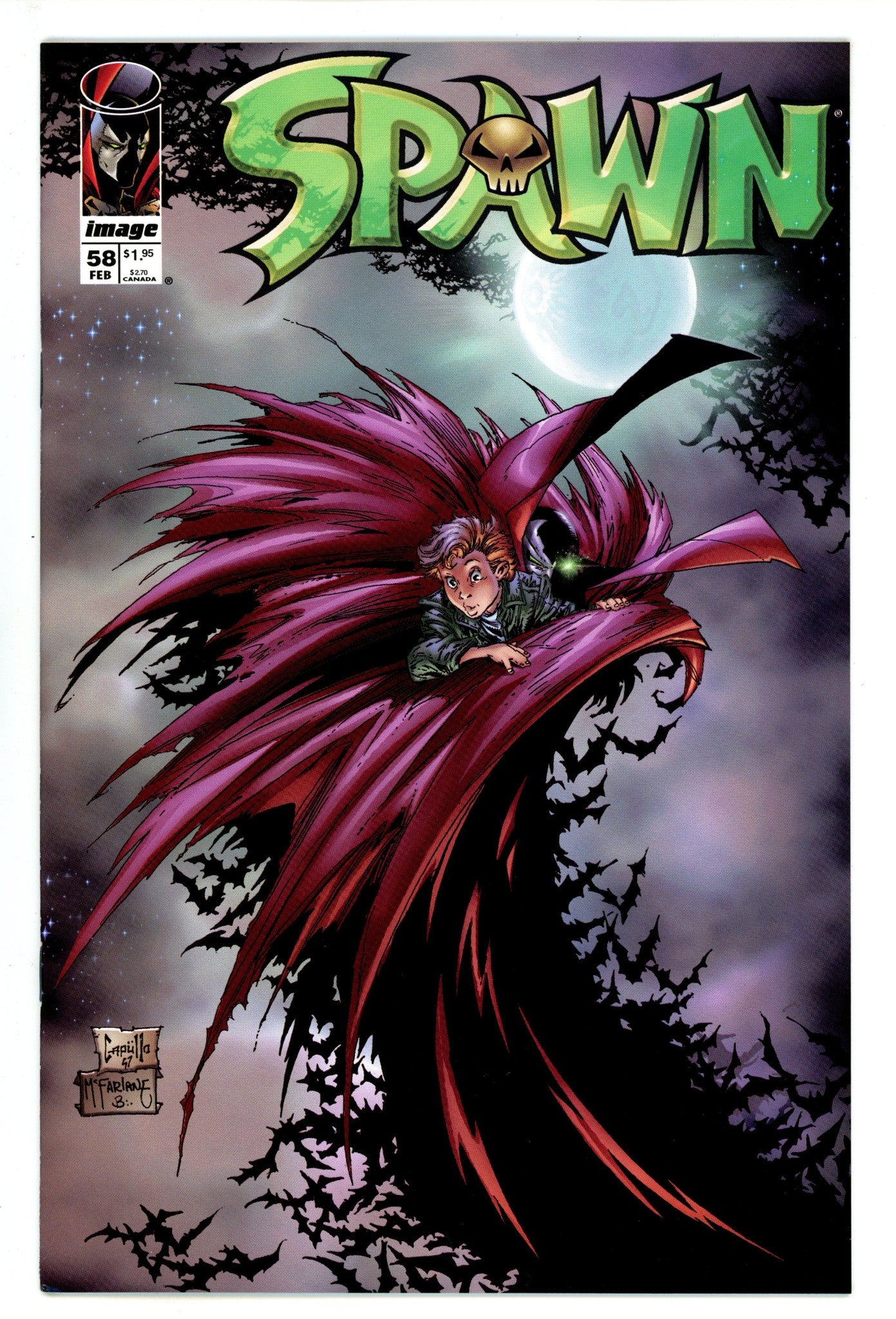 Spawn 58 VF/NM (9.0) (1997) 