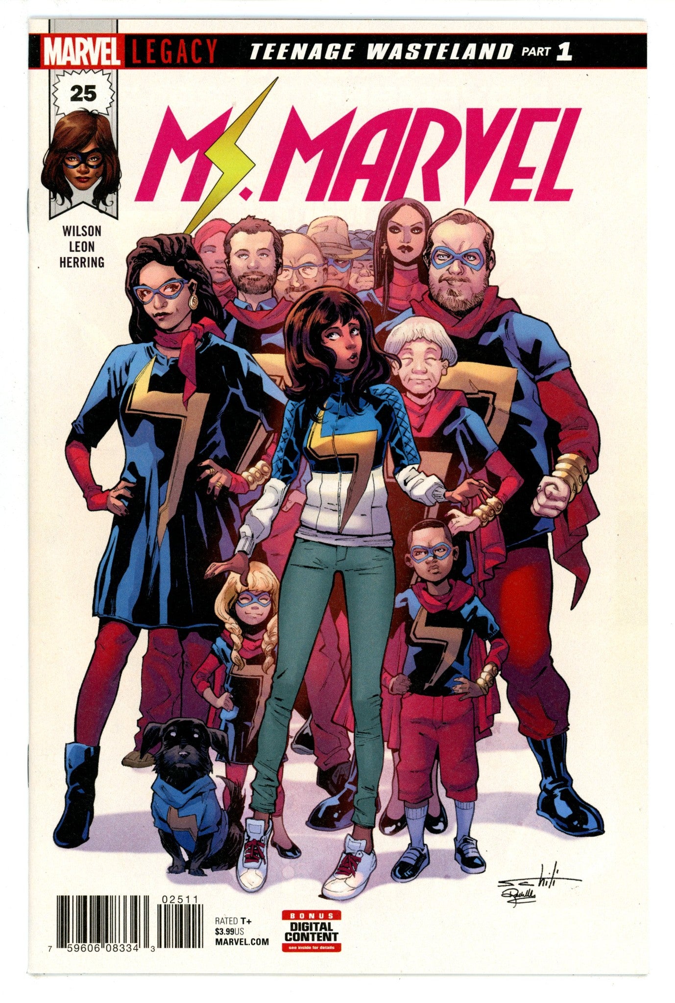 Ms. Marvel Vol 4 25 High Grade (2018) 