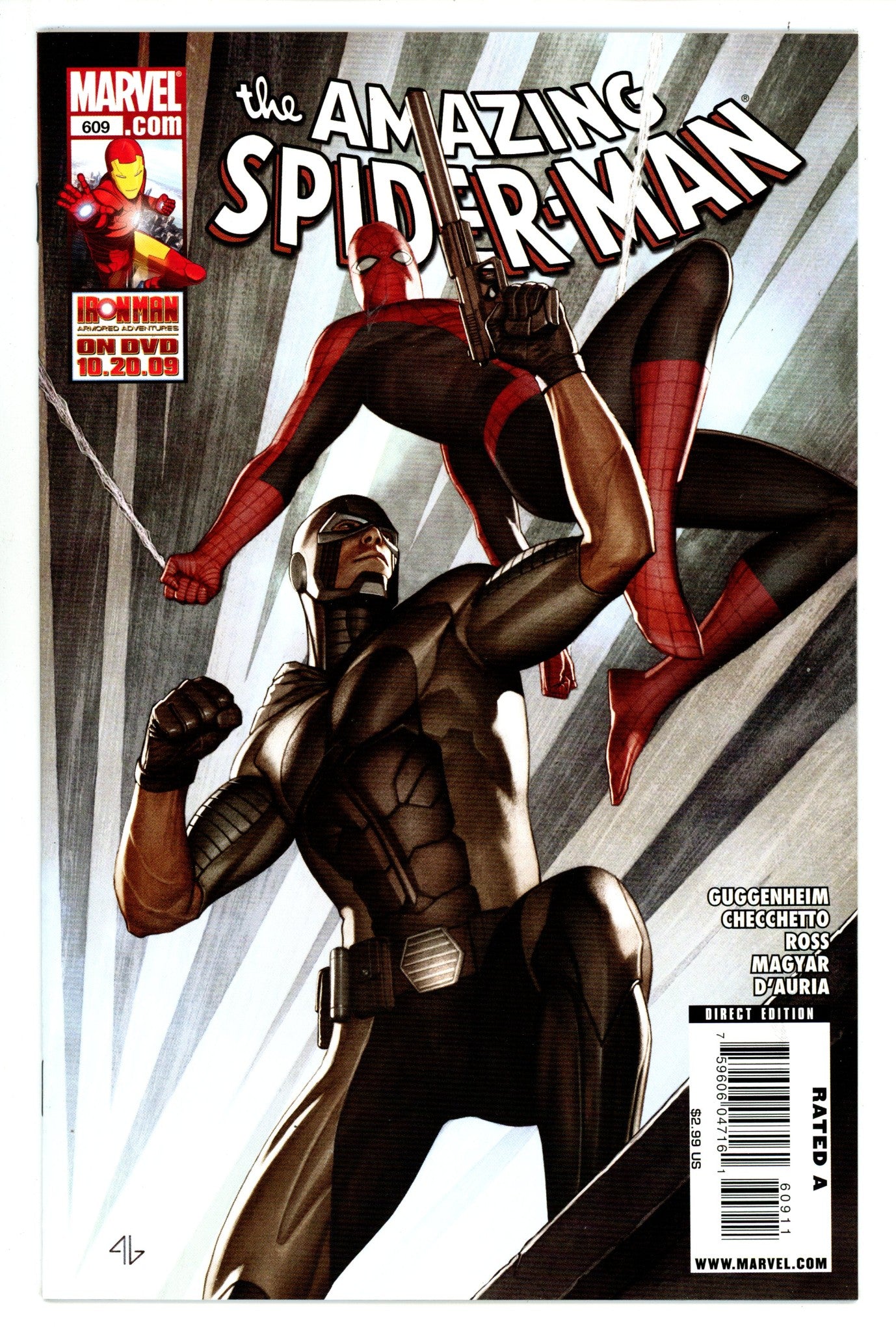 The Amazing Spider-Man Vol 2 609 NM- (9.2) (2009) 