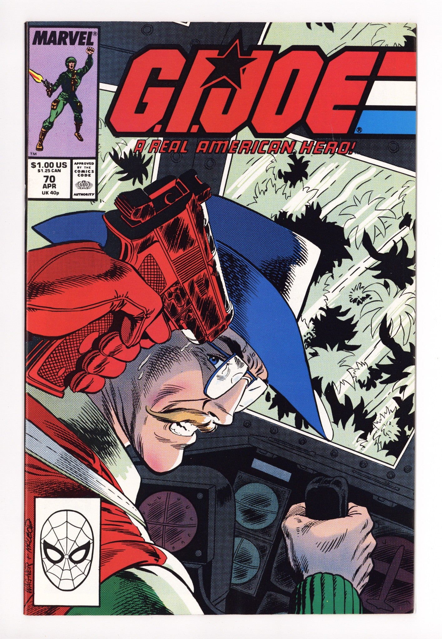 G.I. Joe, A Real American Hero 70 NM- (9.2) (1988) 