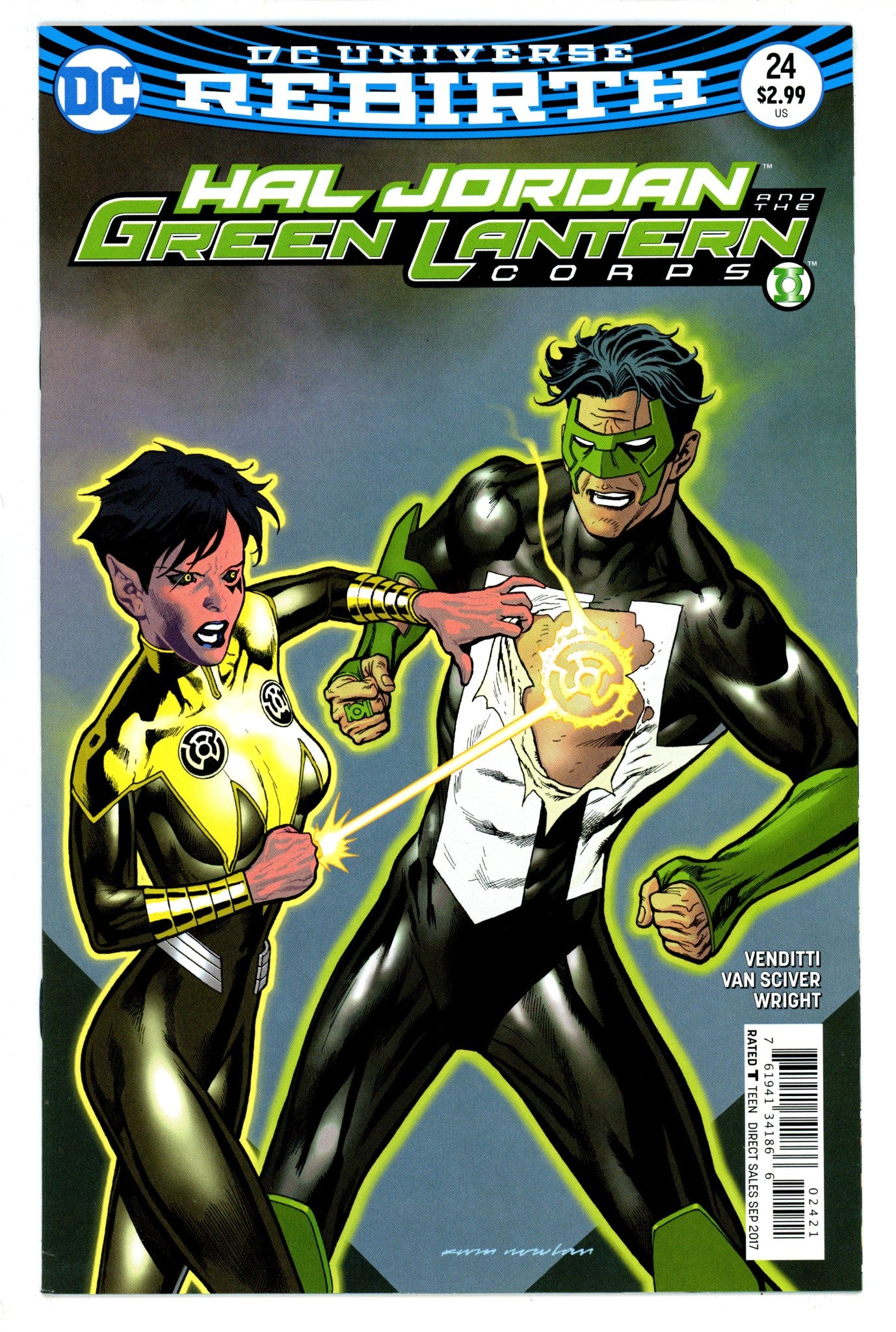 Hal Jordan and the Green Lantern Corps 24 High Grade (2017) Nowlan Variant 