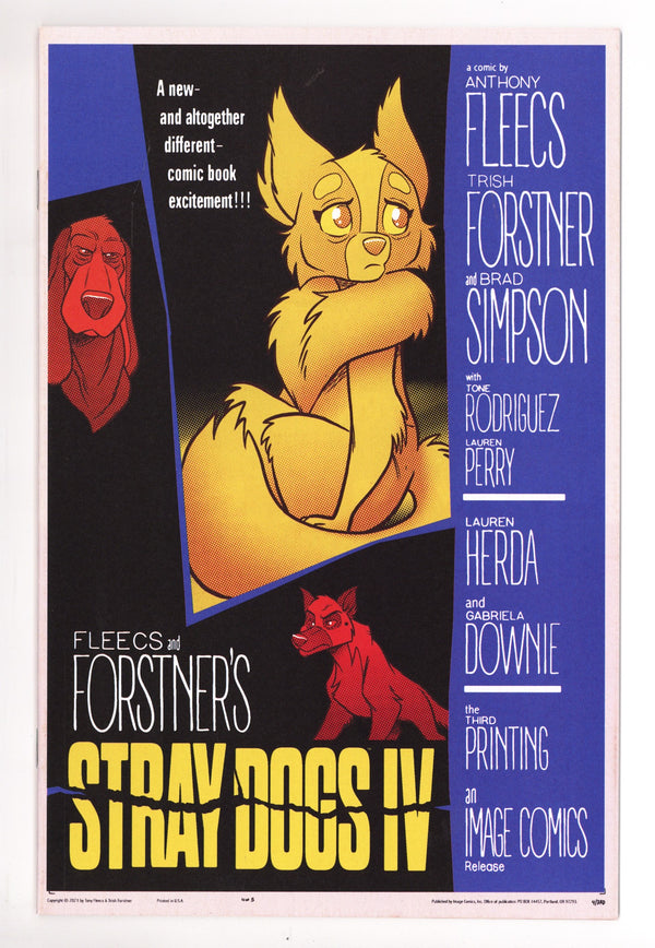 Stray Dogs 4 High Grade (2021) 3rd Print