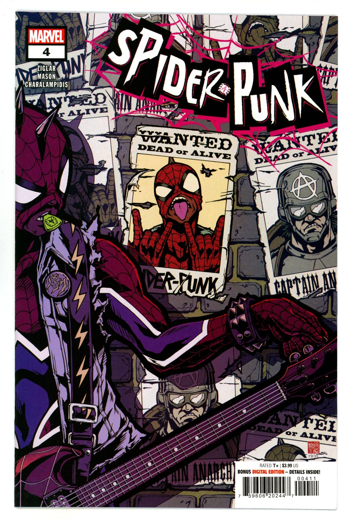 Spider-Punk 4 High Grade (2022) 