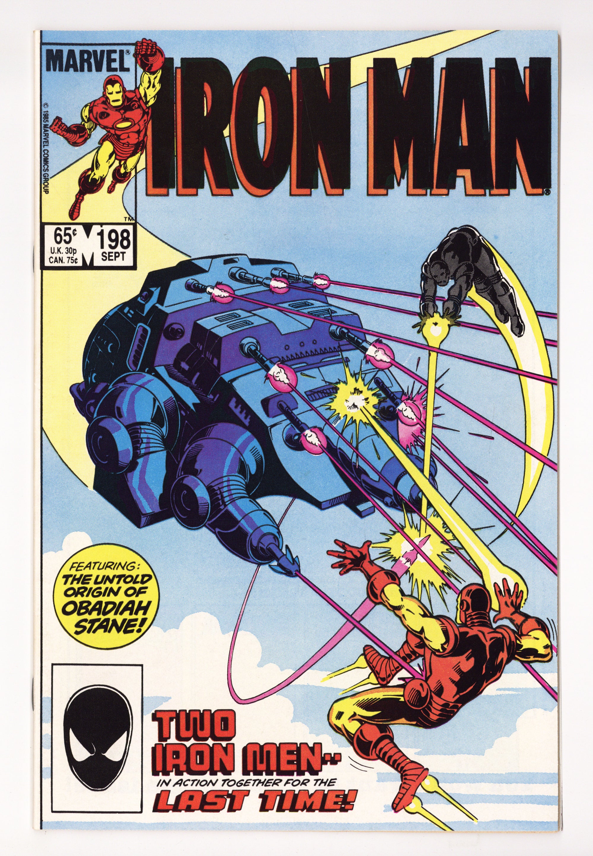Iron Man Vol 1 198 High Grade (1985) 