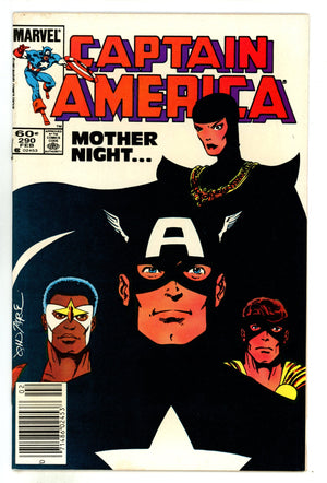 Captain America Vol 1 290 FN/VF (7.0) (1984) Newsstand 