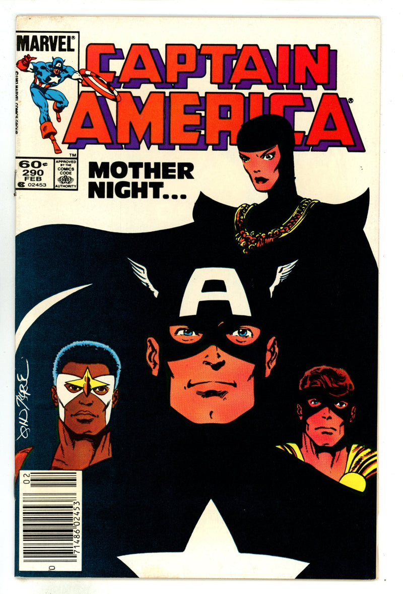 Captain America Vol 1 290 FN/VF (7.0) (1984) Newsstand 