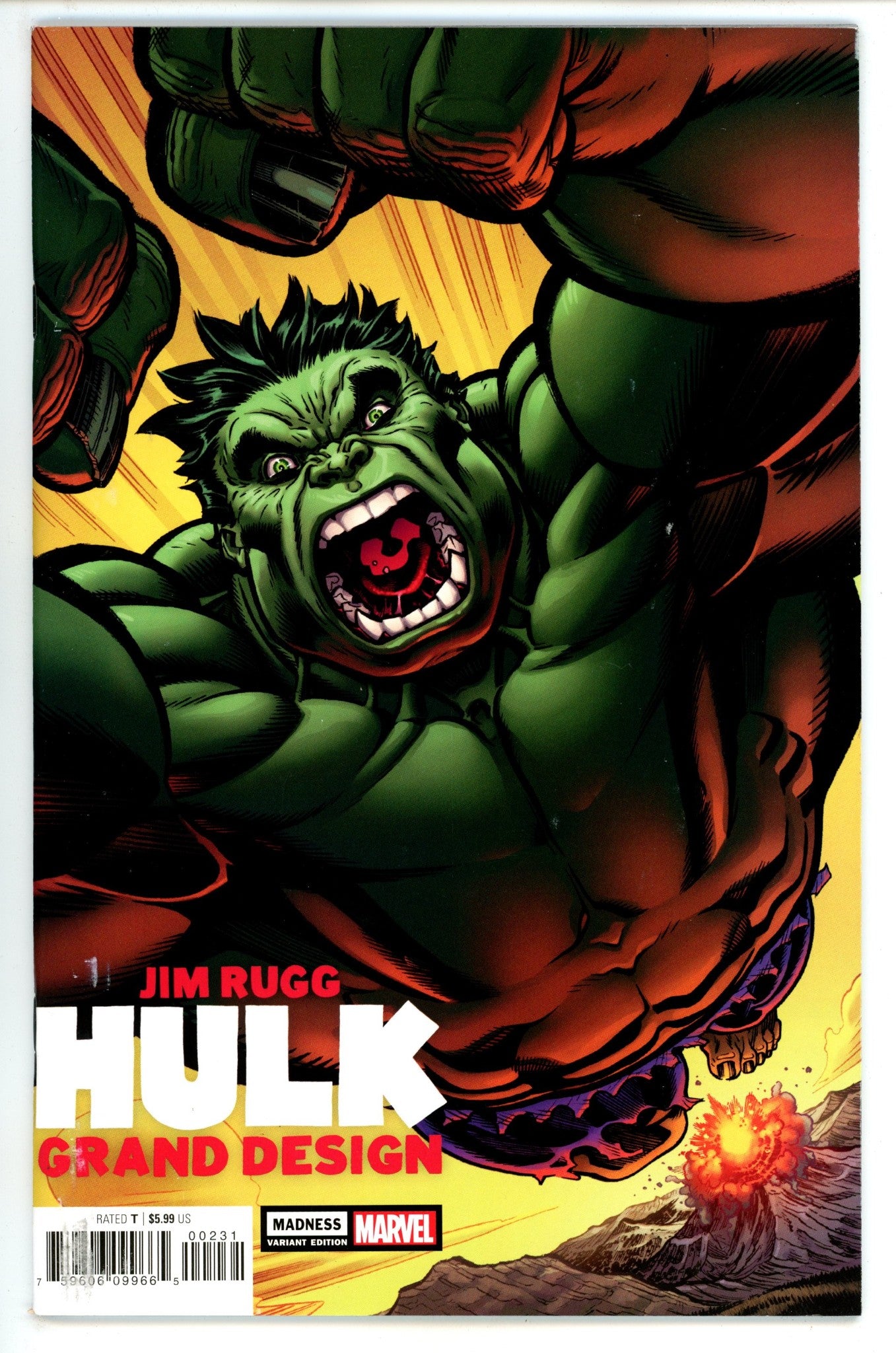 Hulk: Grand Design - Madness 1 High Grade (2022) McGuinness Variant 