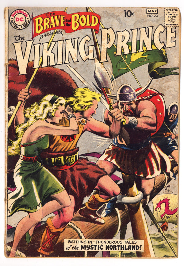 The Brave and the Bold Vol 1 23 GD/VG (3.0) (1959)