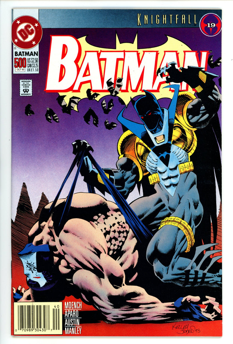 Batman Vol 1 500 VF/NM (9.0) (1993) Newsstand 