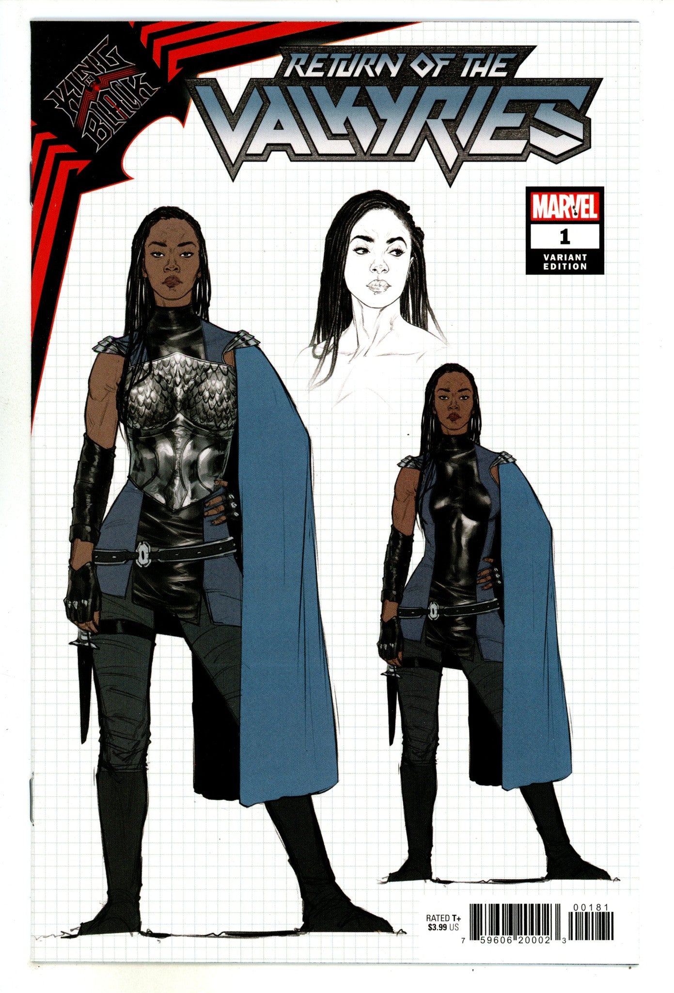 King in Black: Return of the Valkyries 1 High Grade (2021) Iulis Design Incentive Variant 