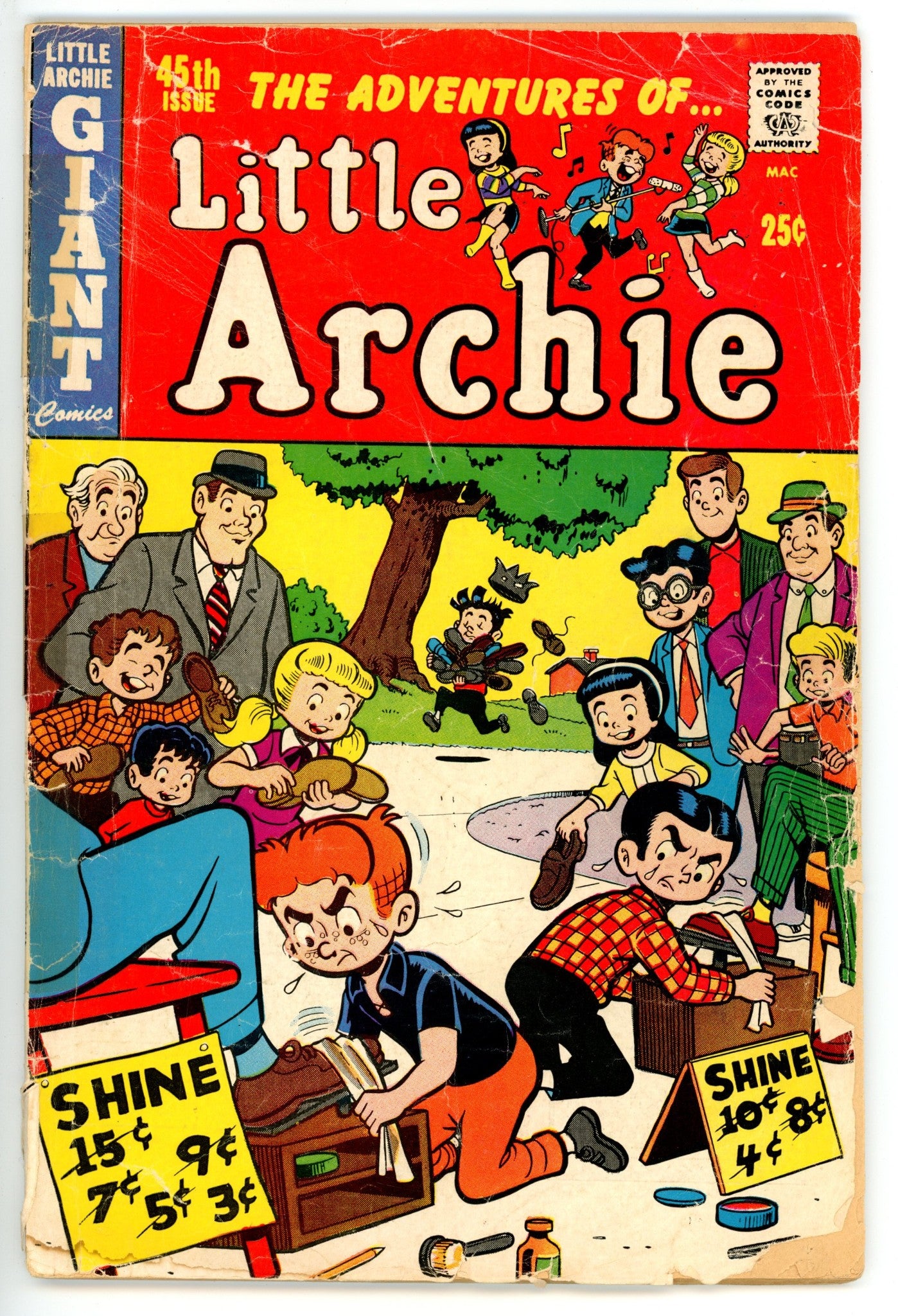 The Adventures of Little Archie 45 FR (1967)
