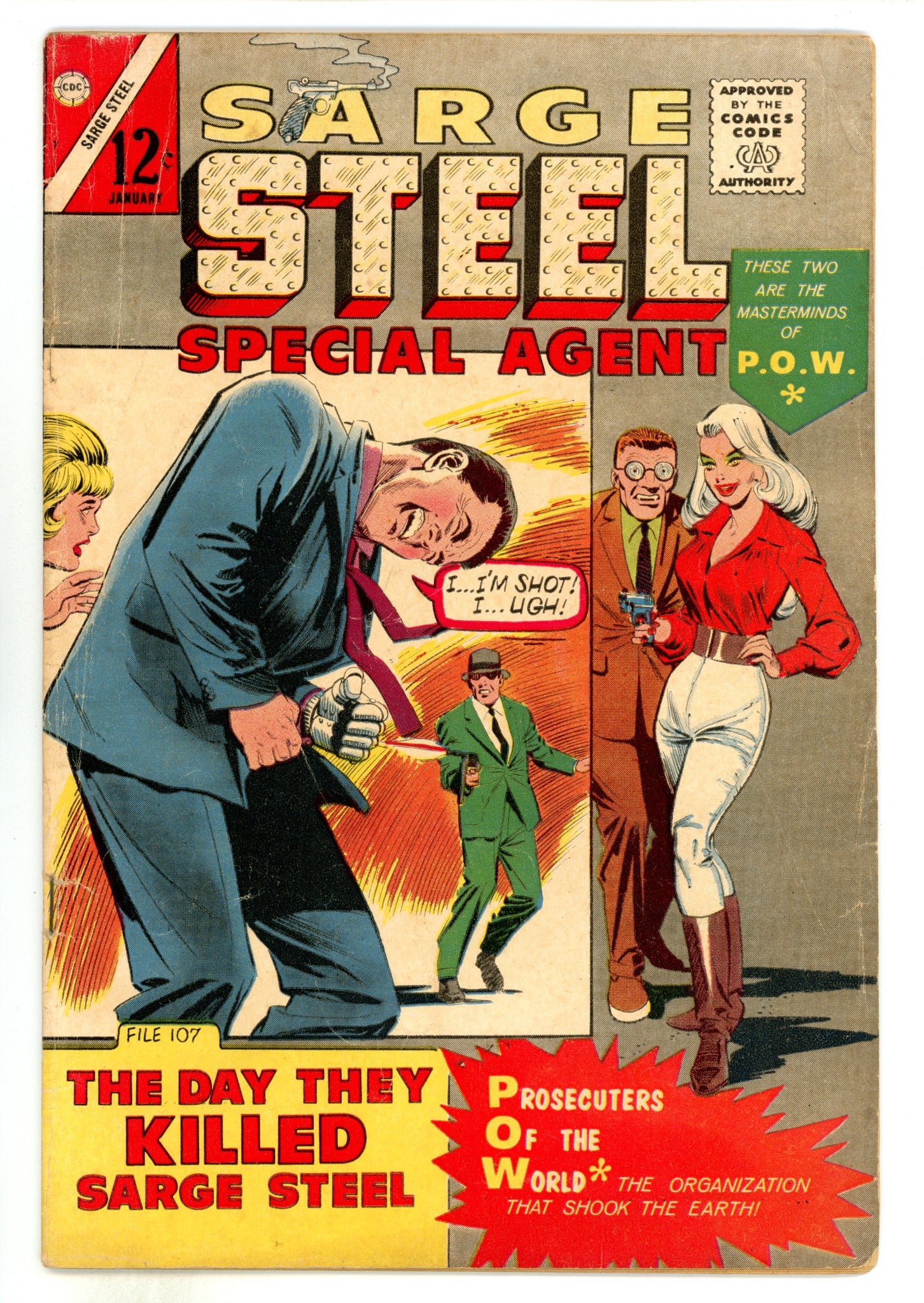 Sarge Steel 7 VG+ (4.5) (1966) 