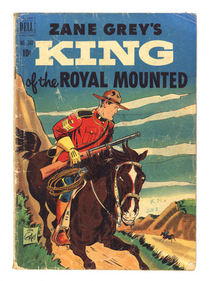 Four Color Vol 2 340 GD/VG (3.0) Zane Grey's King of the Royal Mounted (1951)