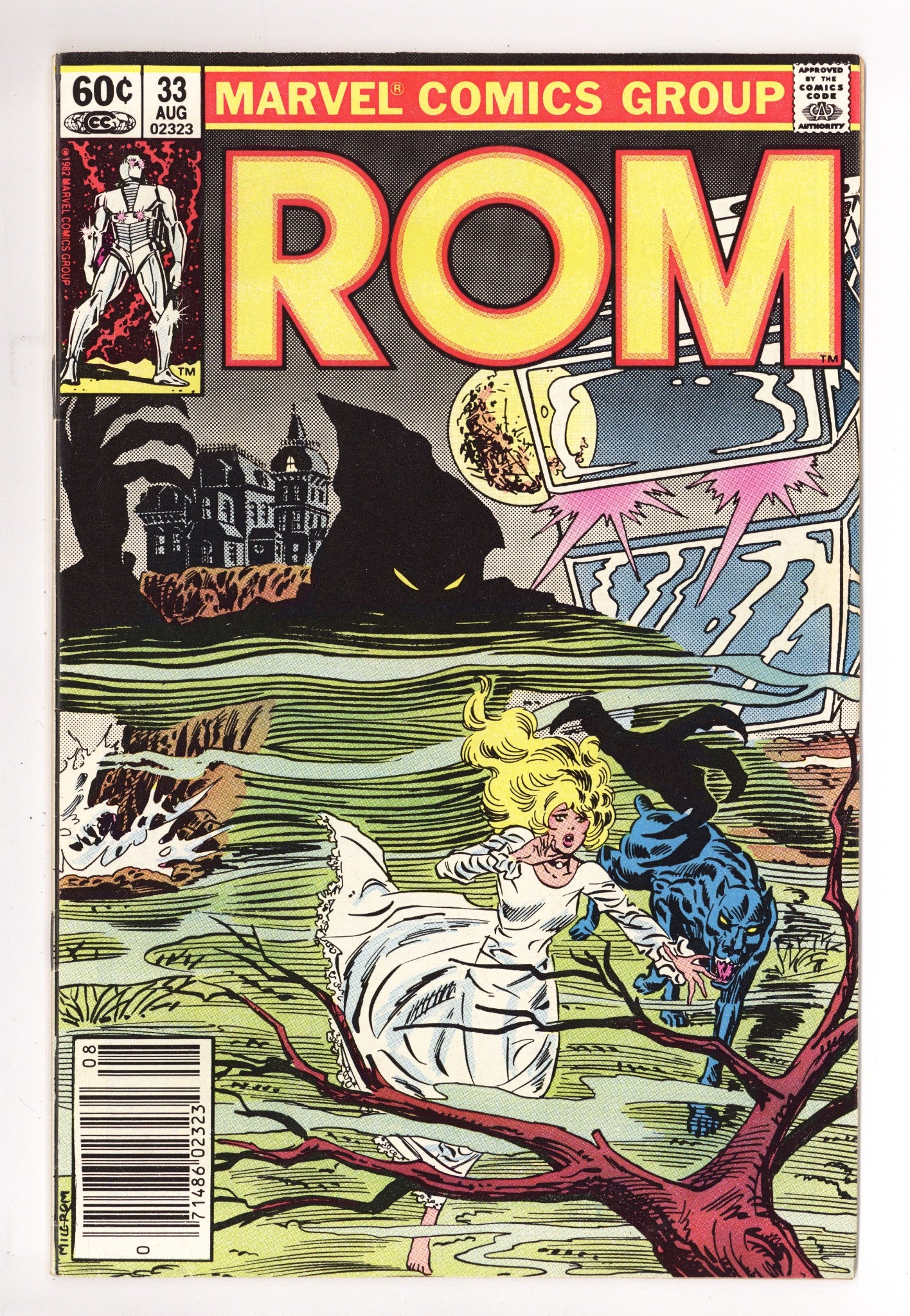 Rom Vol 1 33 Low Grade (1982) Newsstand 