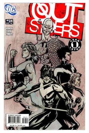Outsiders Vol 3 34 High Grade (2006) 2nd Print