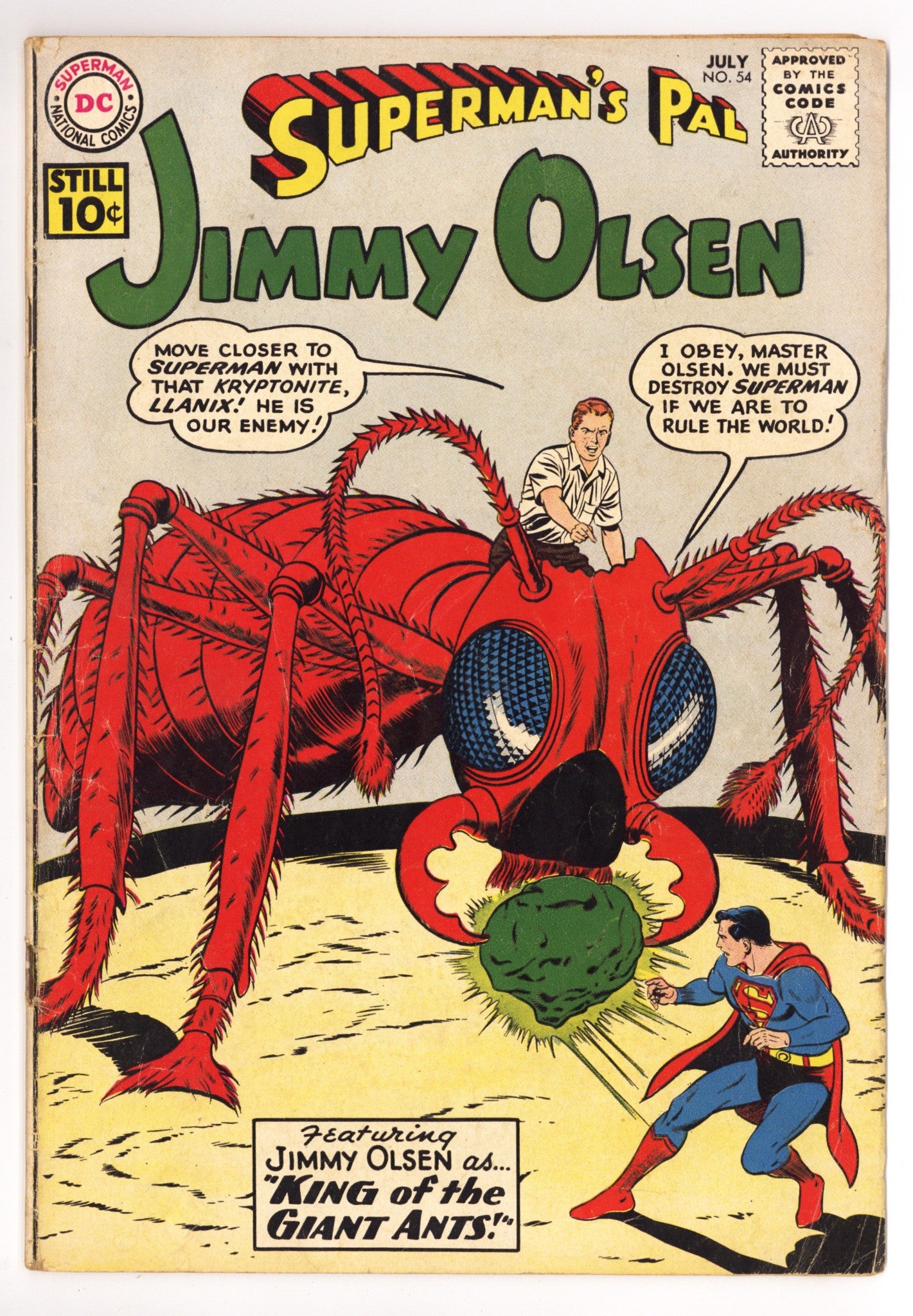 Superman's Pal, Jimmy Olsen   54  GD/VG (3.0)   (1961)        