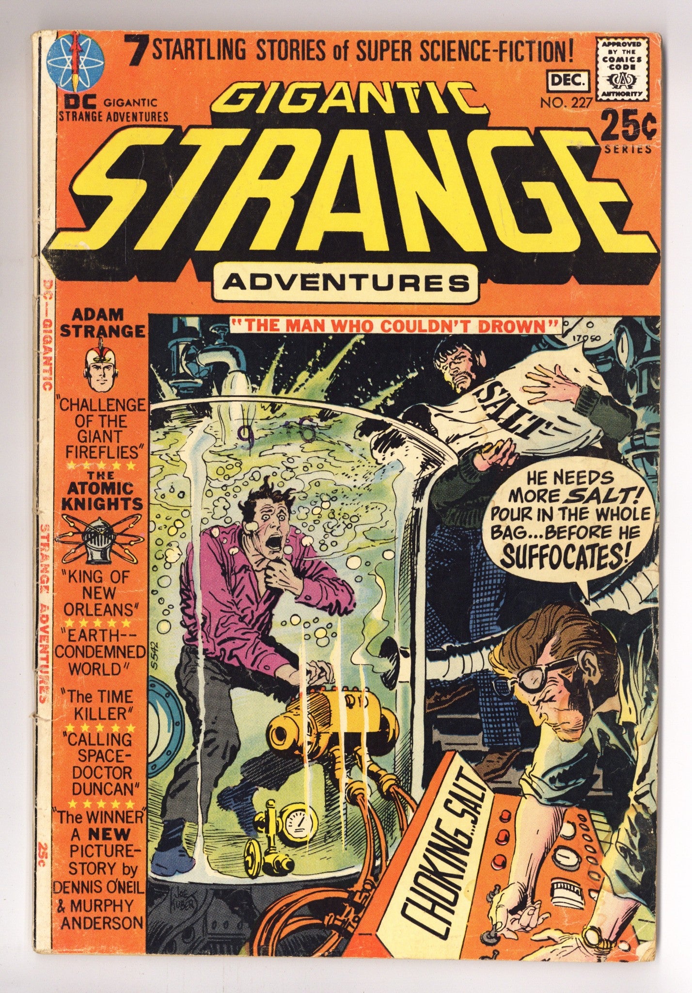 Strange Adventures Vol 1 227 Low Grade (1970) 