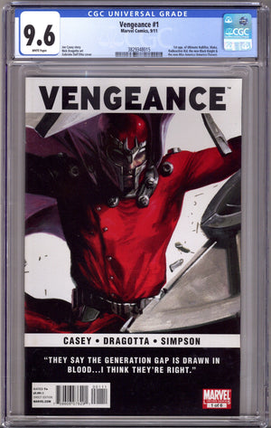 Vengeance 1 CGC 9.6 (NM+) (2011)