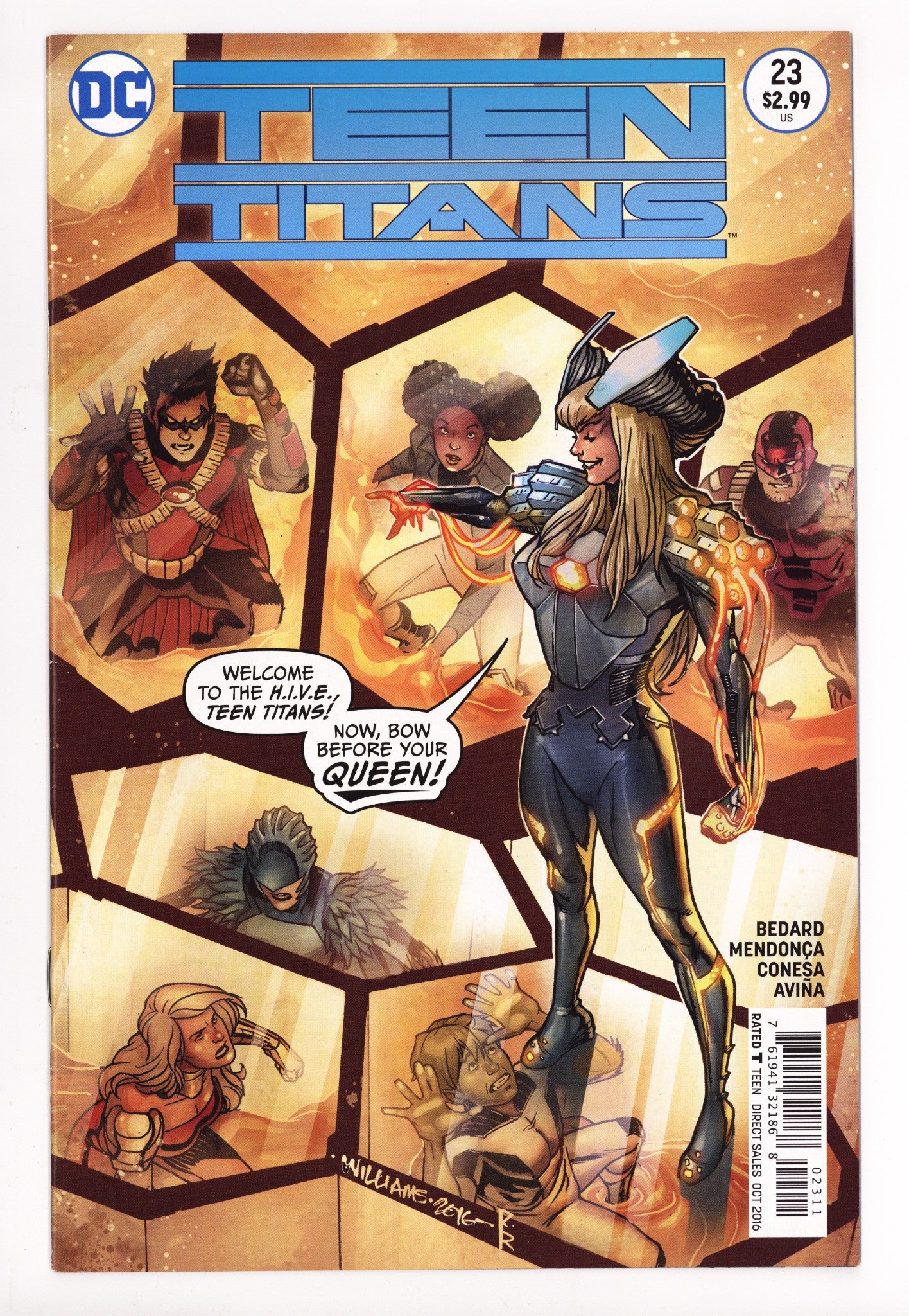 Teen Titans Vol 5 23 Mid Grade (2016) 