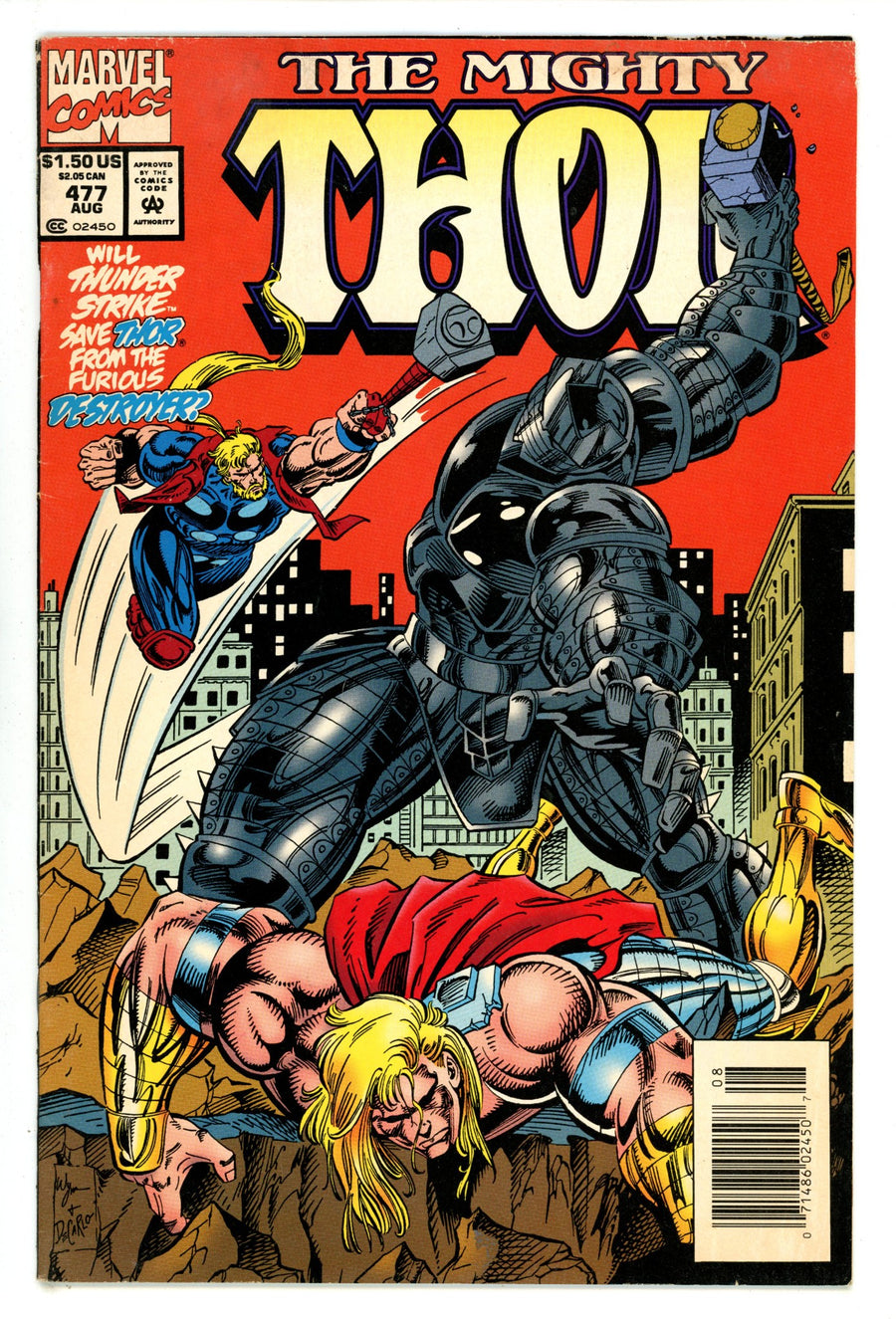 Thor Vol 1 477 Mid Grade (1994) Newsstand 