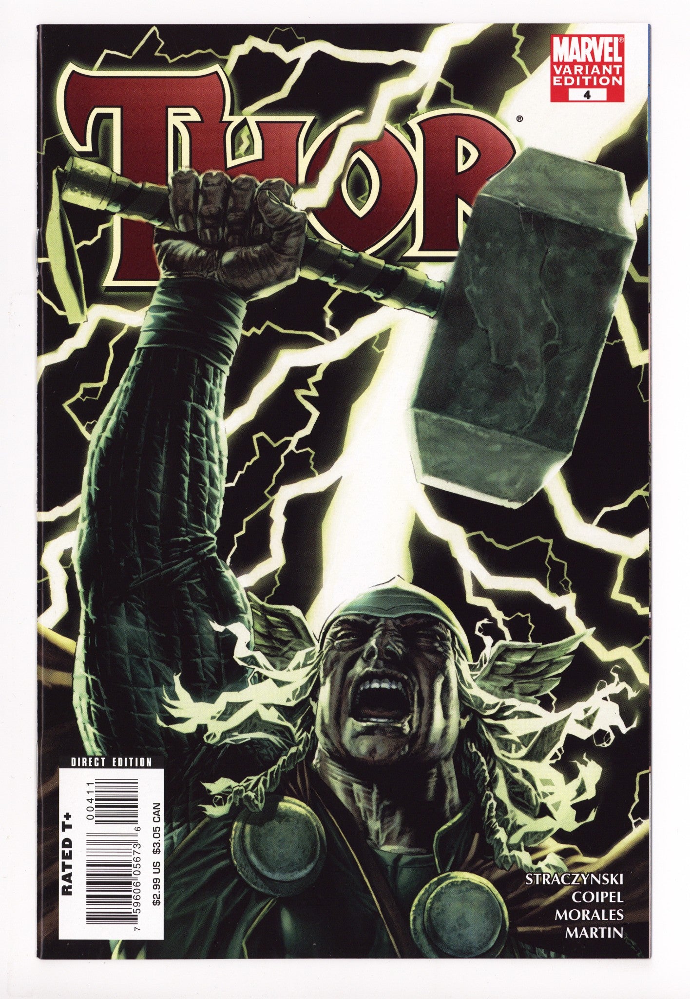 Thor Vol 3 4 High Grade (2007) Bermejo Variant 