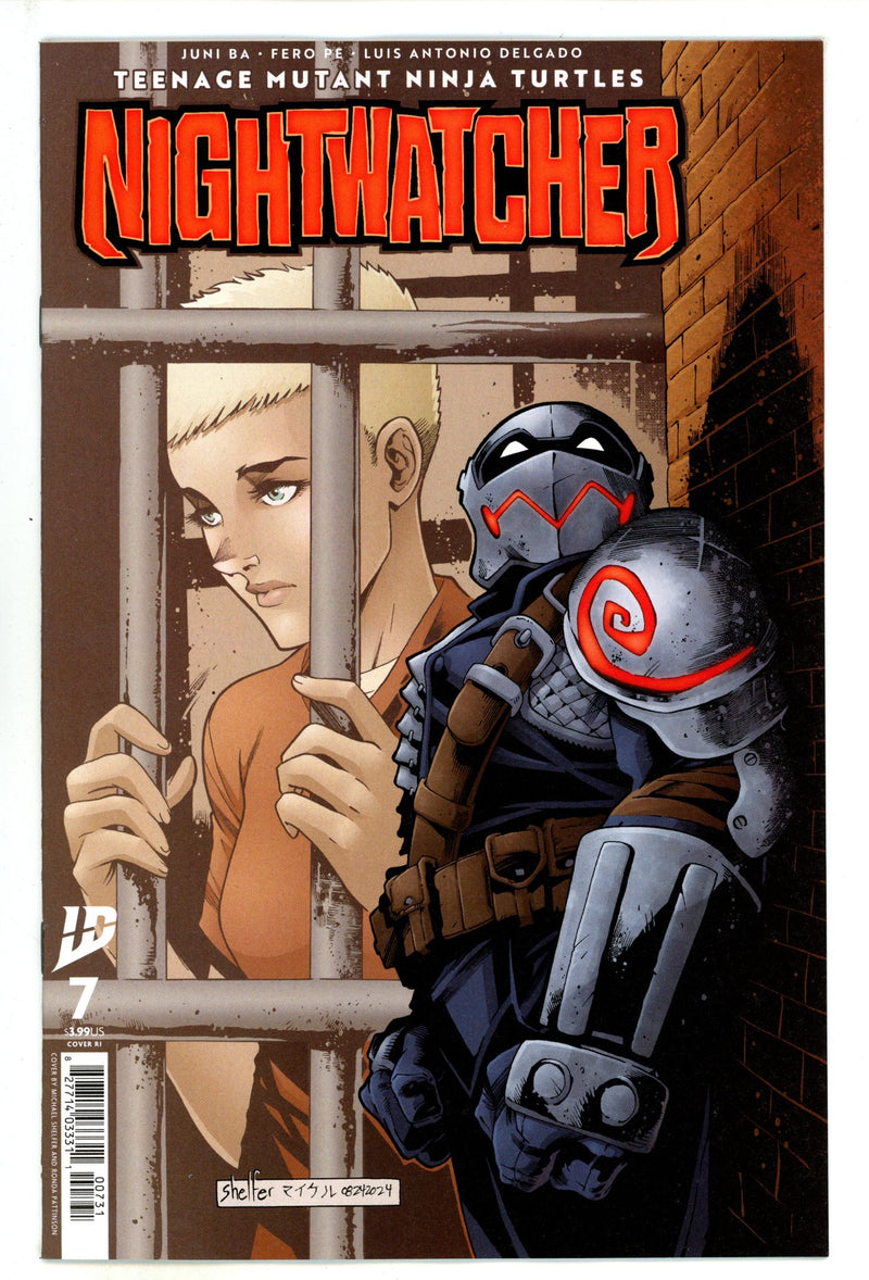 Teenage Mutant Ninja Turtles: Nightwatcher 7 Shelfer Incentive Variant NM- (2025)