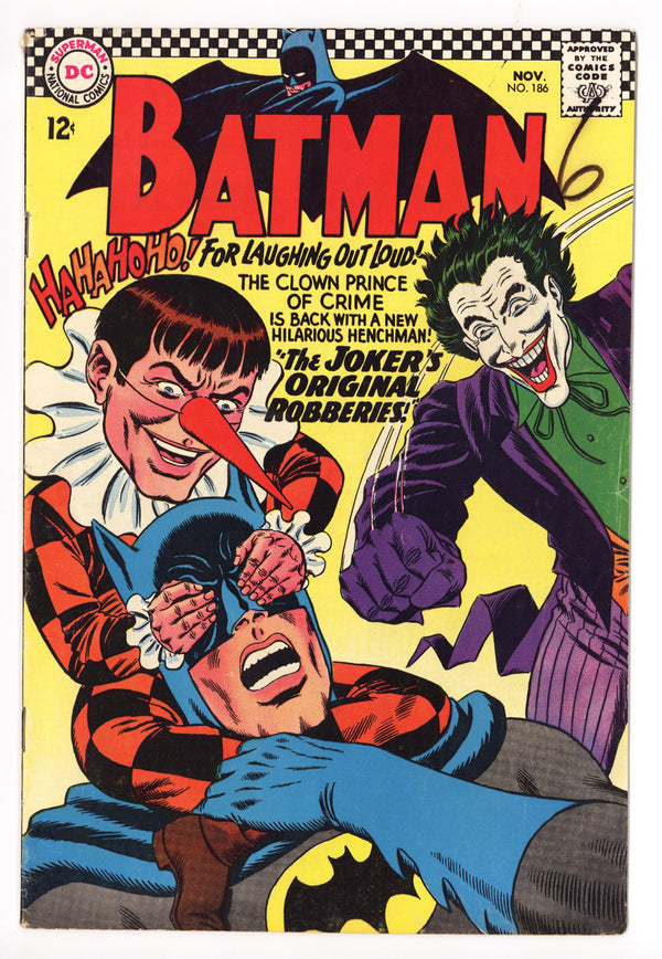 Batman Vol 1 186 FN- (5.5) (1966)